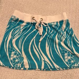 Like new Lilly terrycloth skirt